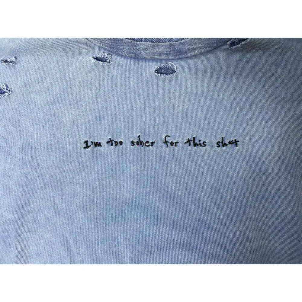 LFD excellent embroidered